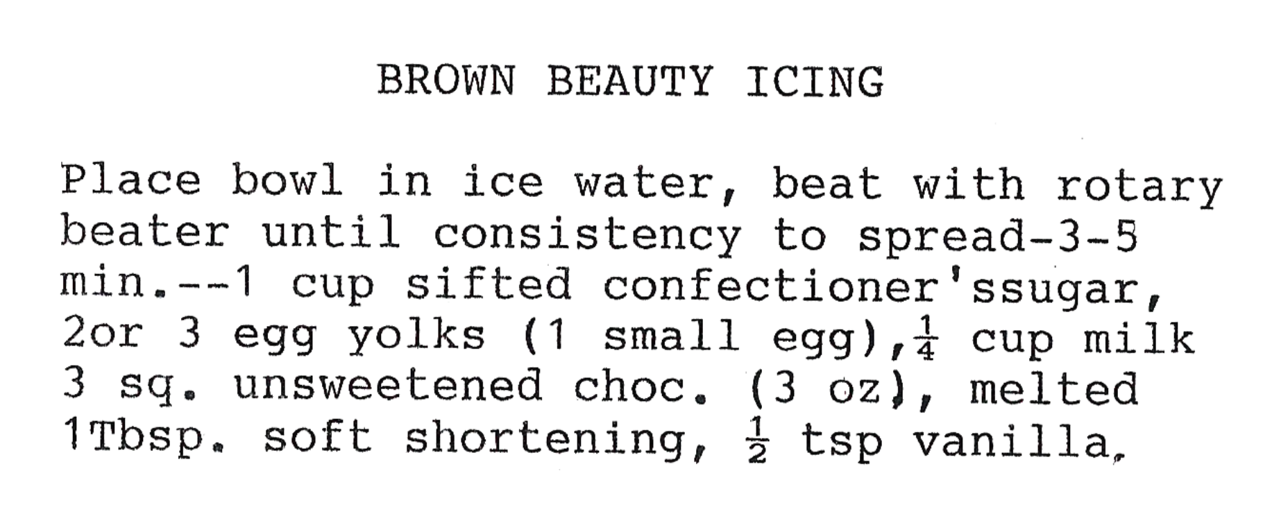 Brown Beauty Icing Image